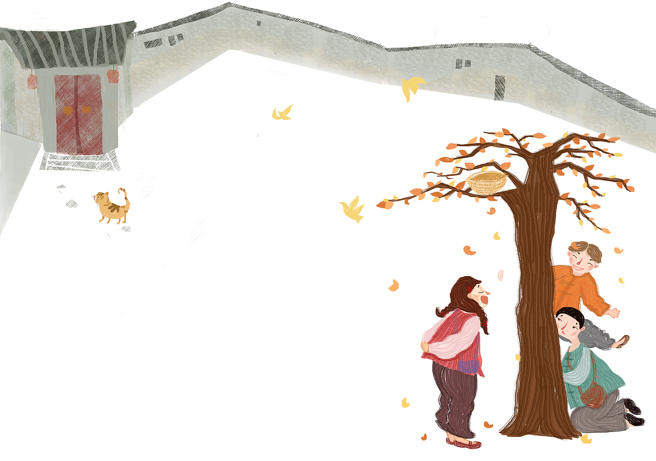 成语故事内页插画内图（图ZNjcxODAyMDQ=） - 商业插画 - 站酷设计师chenxue0816原创素材 - 站酷ZCOOL