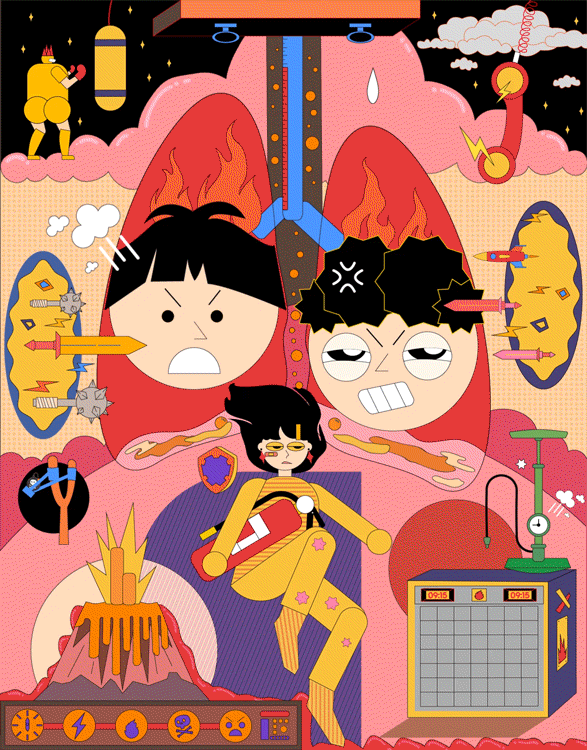 PRESSURE DREAM(图ZMjAxNTI4MTQw) - 艺术插画 - 站酷设计师YIM野姆原创素材 - 站酷ZCOOL