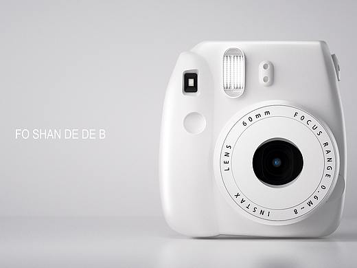 产品渲染-【拍立得】