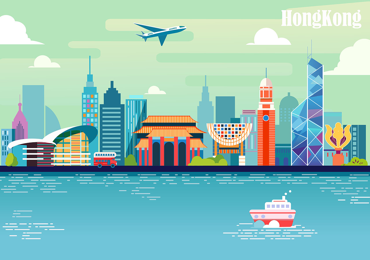 扁平风商业插画合集