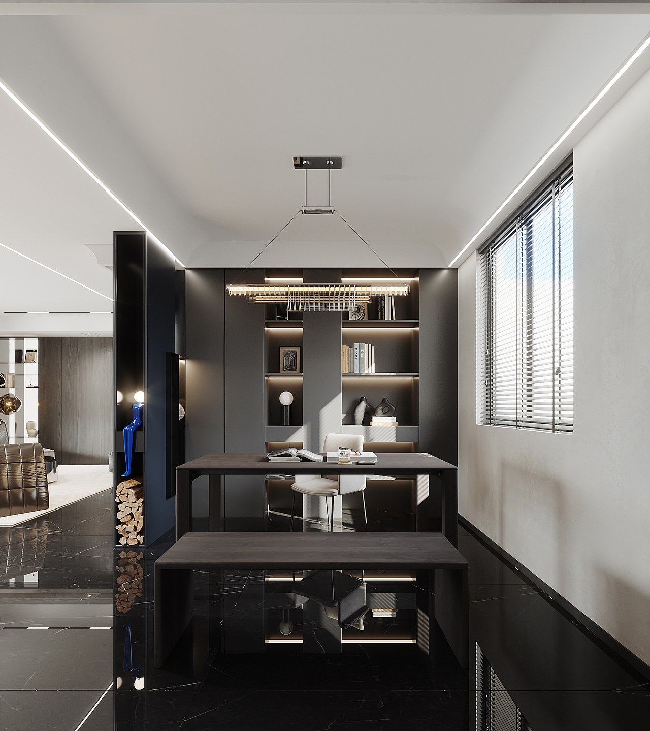 鸿烨表现|简约高级黑白灰