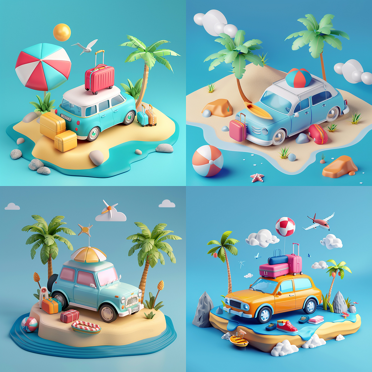 电商背景/场景/微观/素材-AIGC创作合集