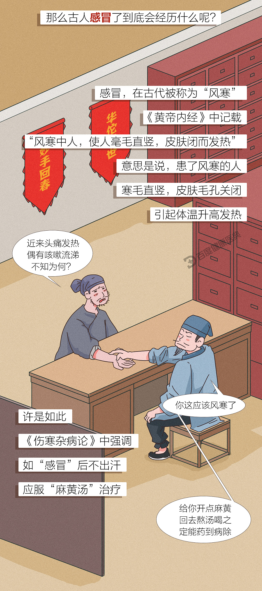 《百度健康医典：古代呼吸疾病》条漫（健康科普）（图ZMzU0MTg4OTYw） - 短篇/格漫 - 站酷设计师李平LP1919原创素材 - 站酷ZCOOL