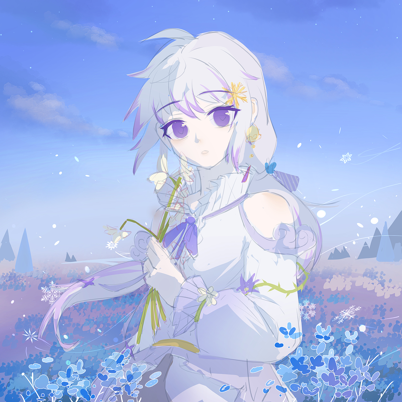 水仙【半身插】有些许过程