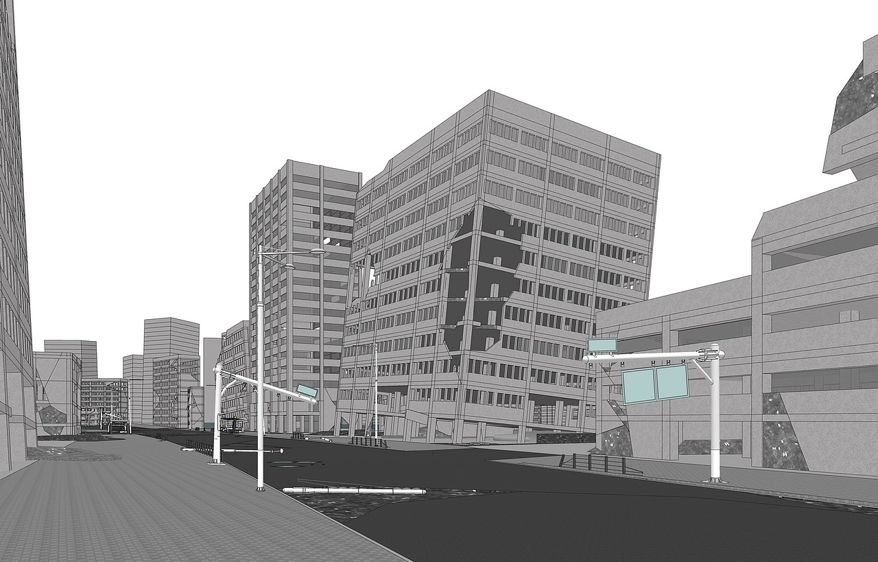城市废墟SU模型下载（图ZMzIyMDAwMzg4） - 建筑设计 - 站酷设计师素模网原创素材 - 站酷ZCOOL