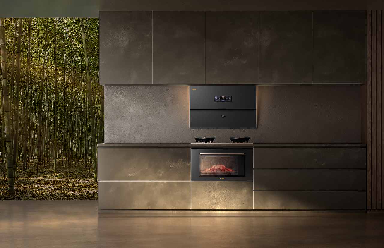 方太 x 瑞德设计｜集成烹饪中心玥影-产品设计（图ZMzIyNzY1NTY0） - 生活用品 - 站酷设计师瑞德设计股份原创素材 - 站酷ZCOOL