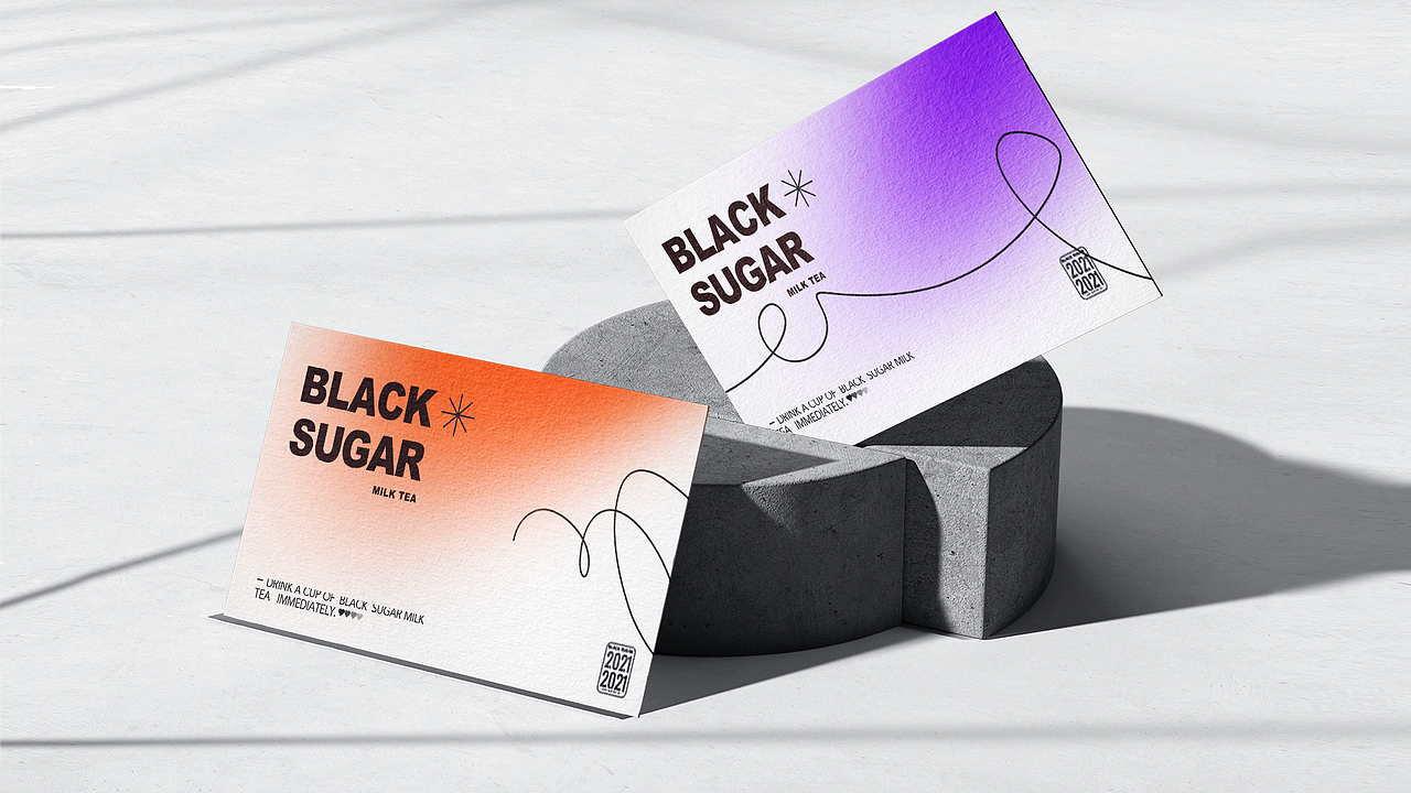 奶茶研究所 视觉研究 ——001号黑糖奶茶