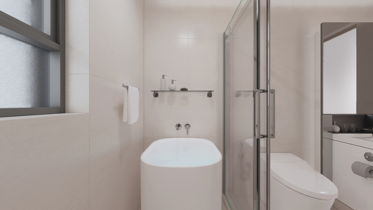 花园环绕的家,中山私宅空间设计