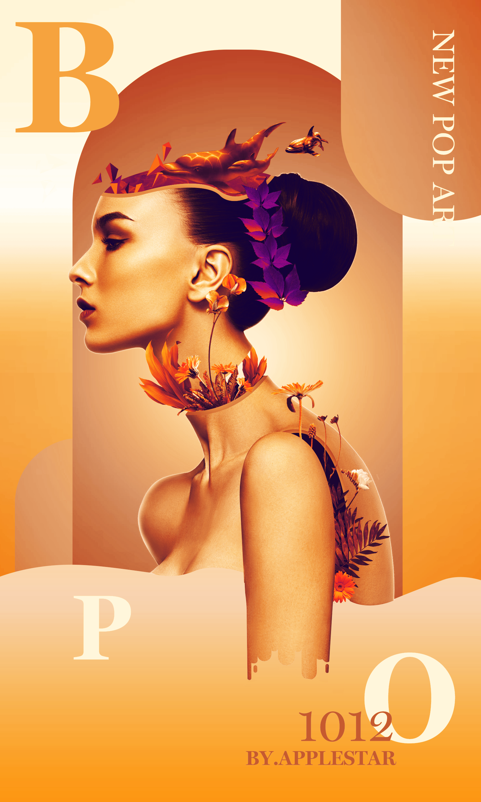 平时练习——新波普艺术与调色|平面|海报|applestar11111 - 原创作品