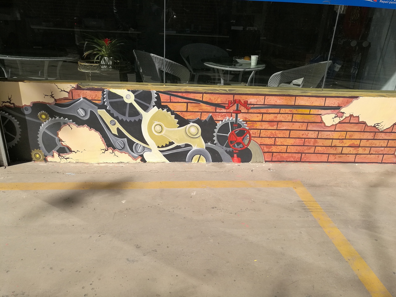 尊重工具,细心工作,感受绘画,感恩生命,基准与质量取决于我们的心