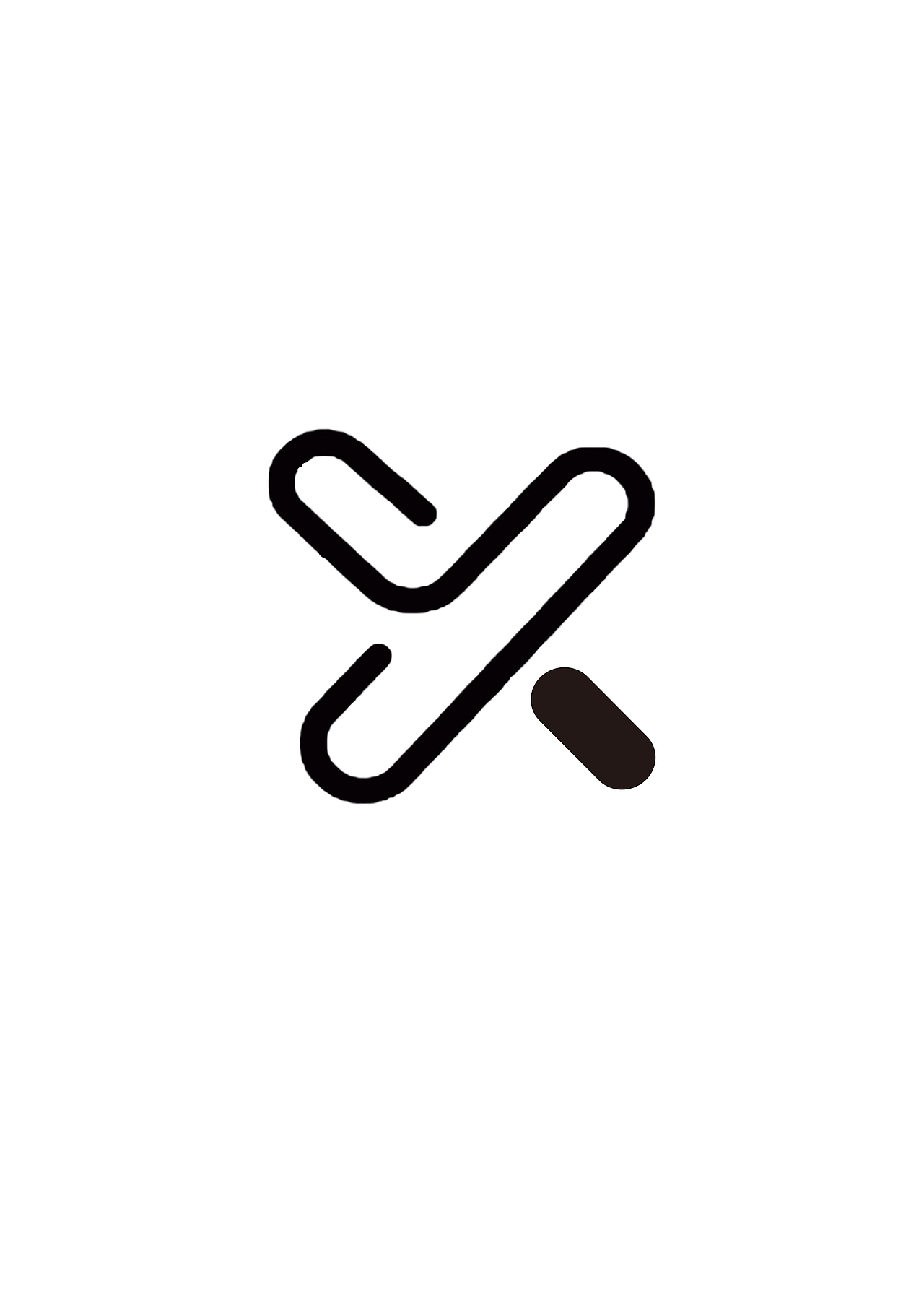 logo设计基础-字母变形xy|平面|logo|啊喵吖 - 原创作品 - 站酷