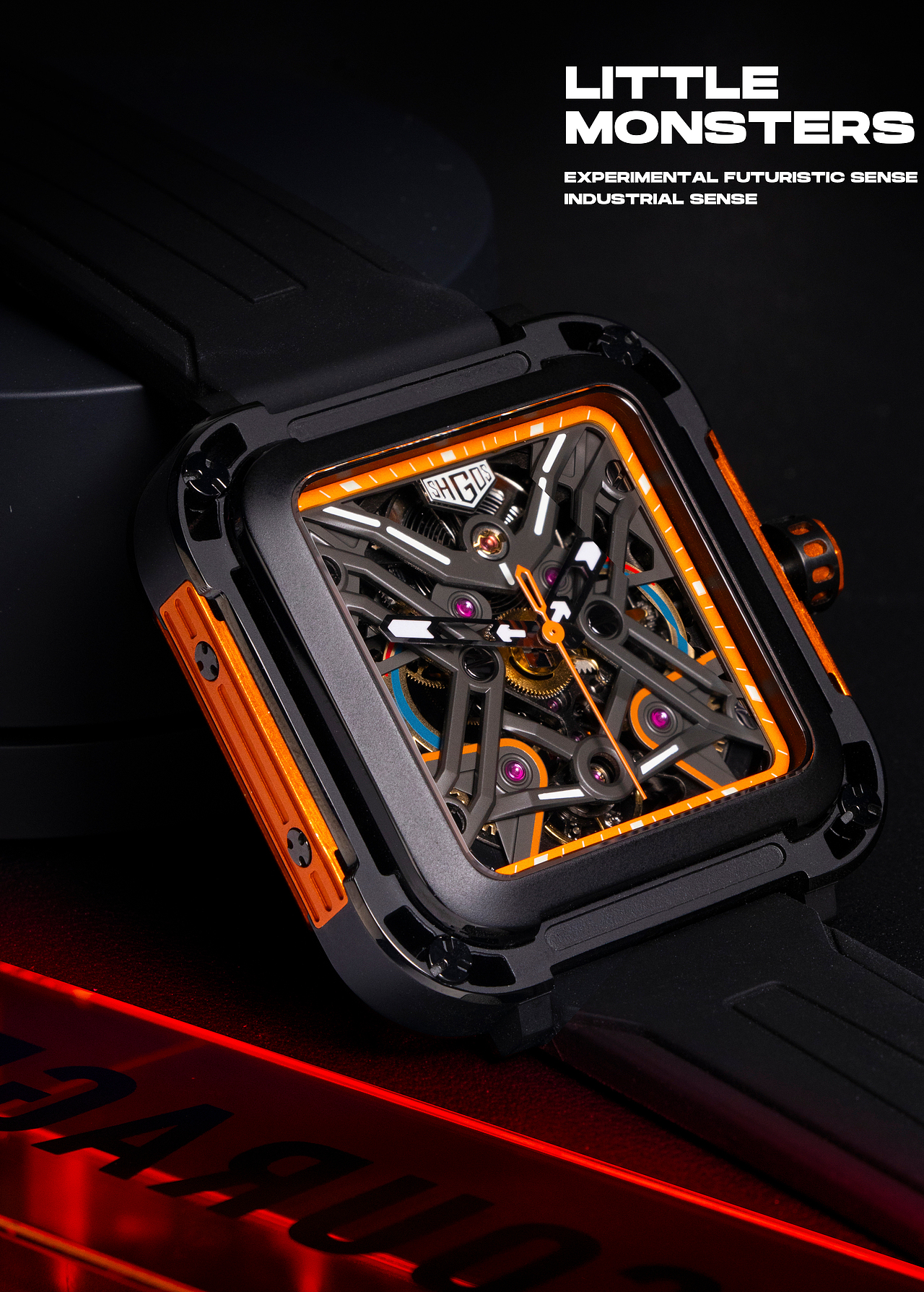 机械男士手表拍摄