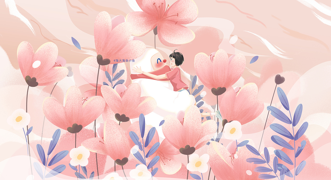 世间美好与你环环相扣（图ZMTk5NjIzNzc2） - 商业插画 - 站酷设计师海大海鱼小鱼原创素材 - 站酷ZCOOL