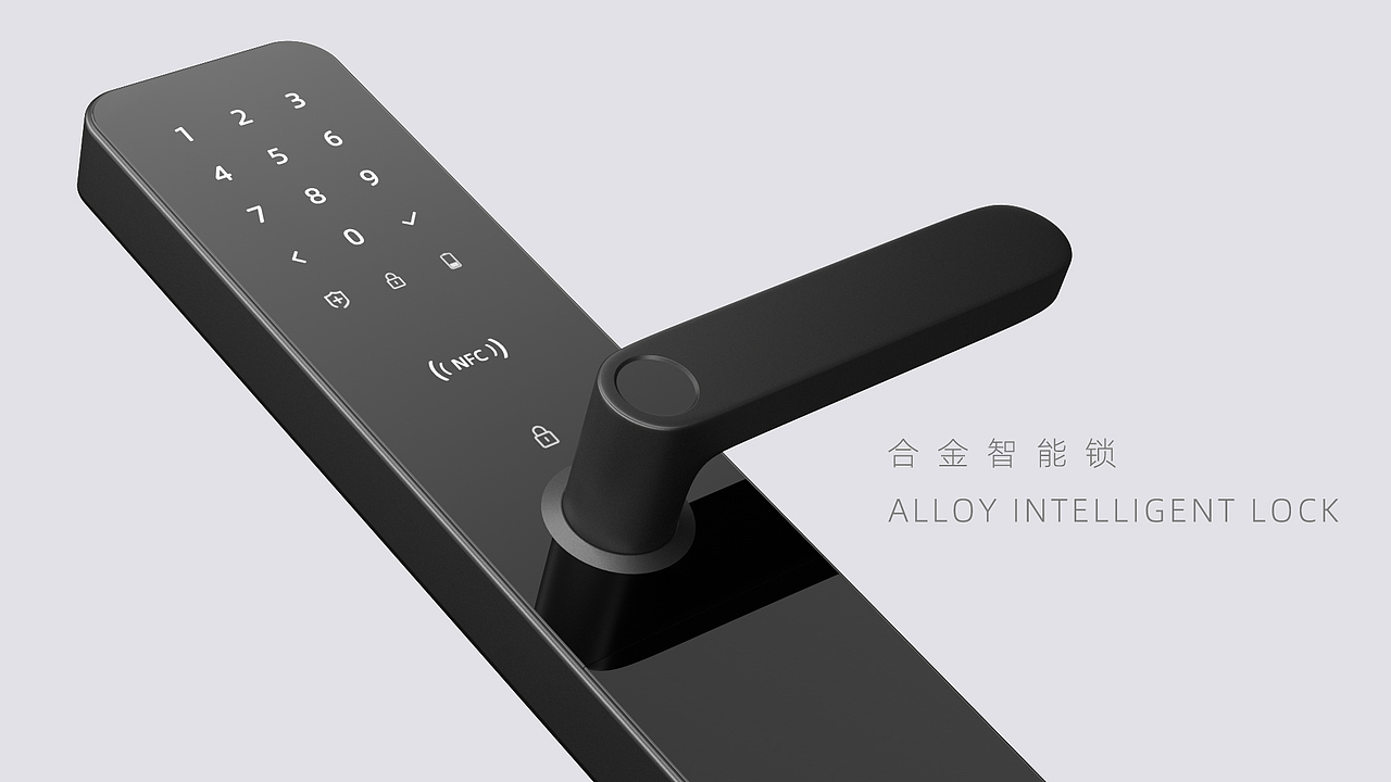 第三款：ANKELIAN 三维渲染智能锁