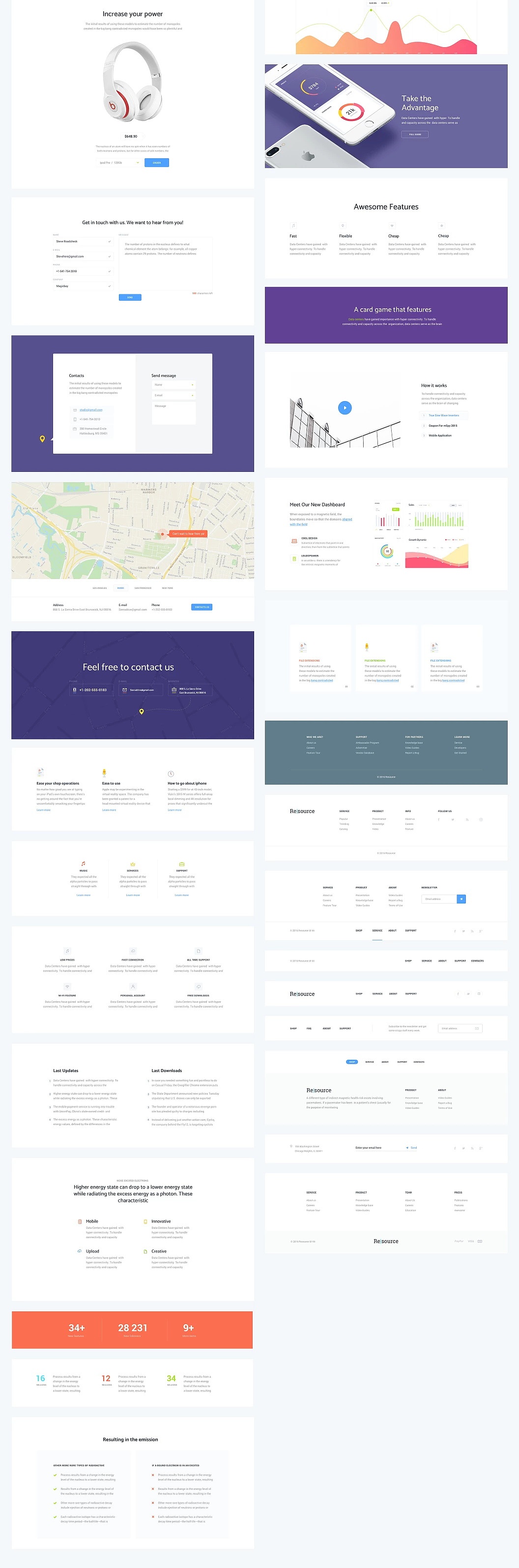 分享一套用于Web服务的高质量UI / UX KIT（图ZOTk2NDA2NzI=） - 其他UI - 站酷设计师mockup1原创素材 - 站酷ZCOOL
