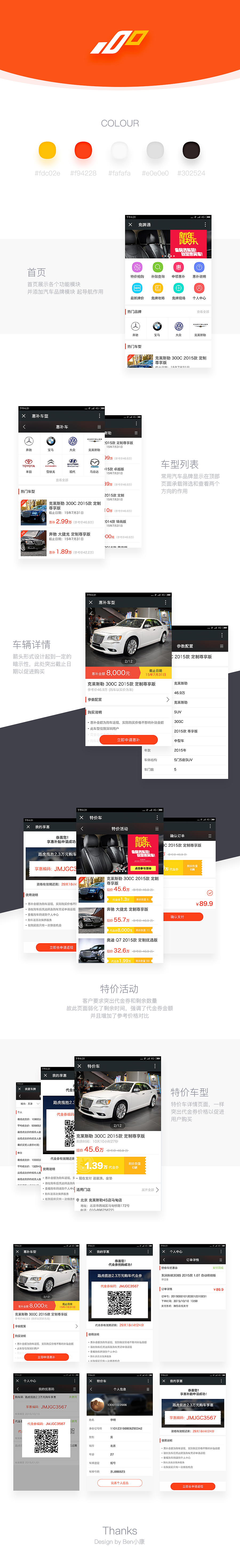 汽车APP_享惠通（图ZNDIxODE5Mjg=） - APP界面 - 站酷设计师疯人疯物原创素材 - 站酷ZCOOL