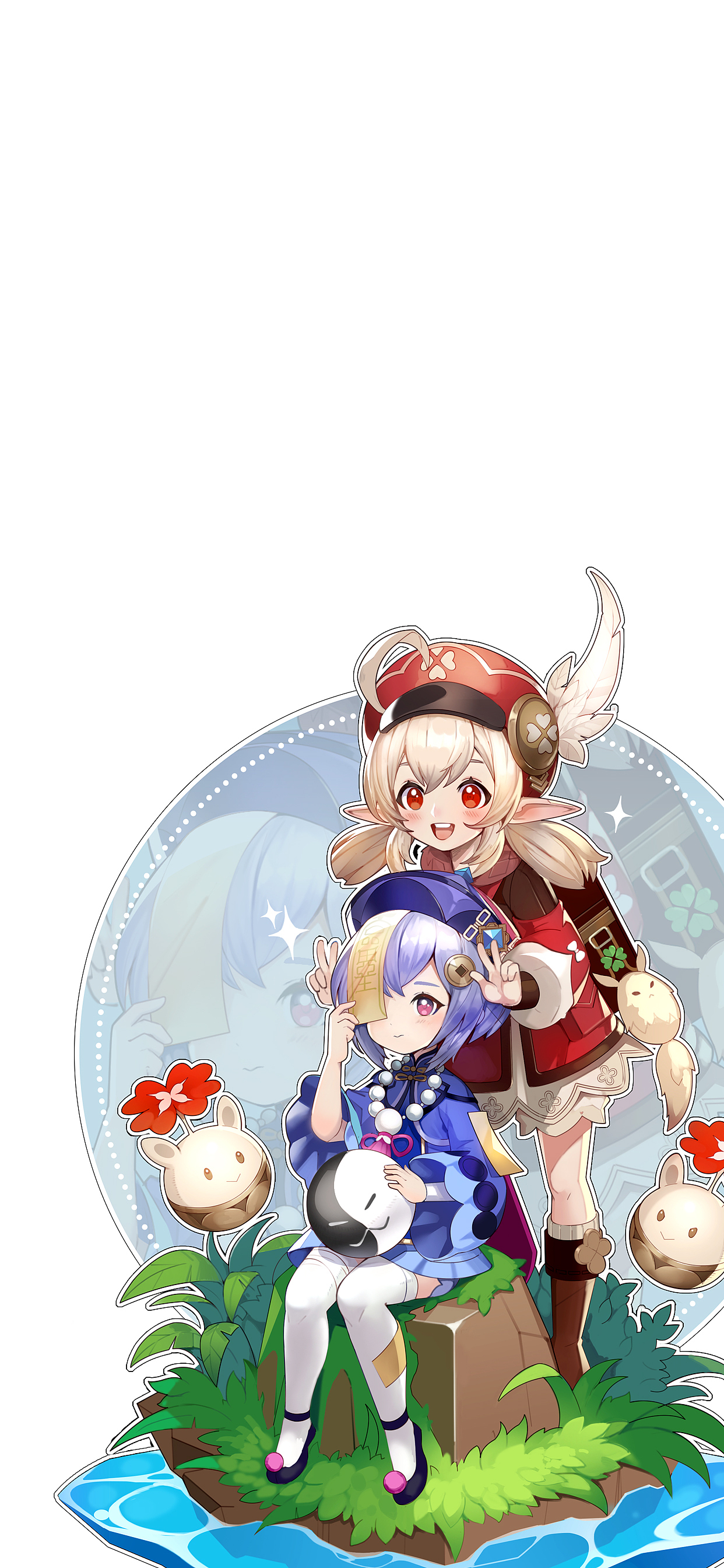 练习原神同人可莉七七