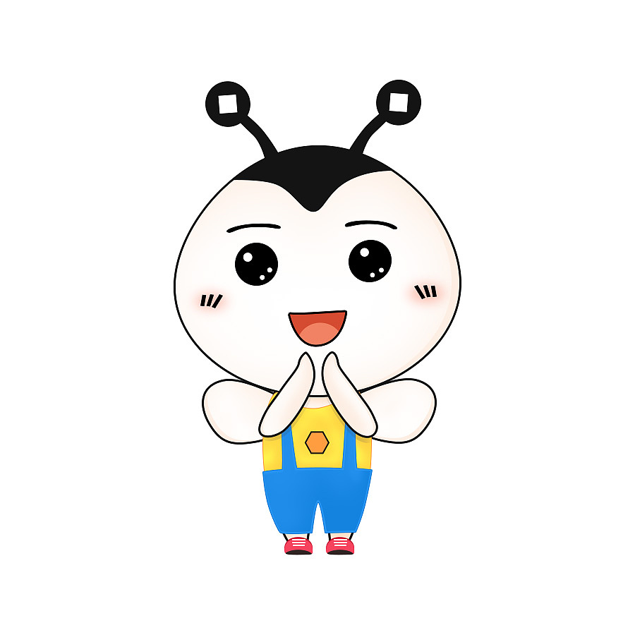 小蜜蜂小人物（图ZMTA5OTk2Mzc2） - IP形象 - 站酷设计师贝斯ee原创素材 - 站酷ZCOOL