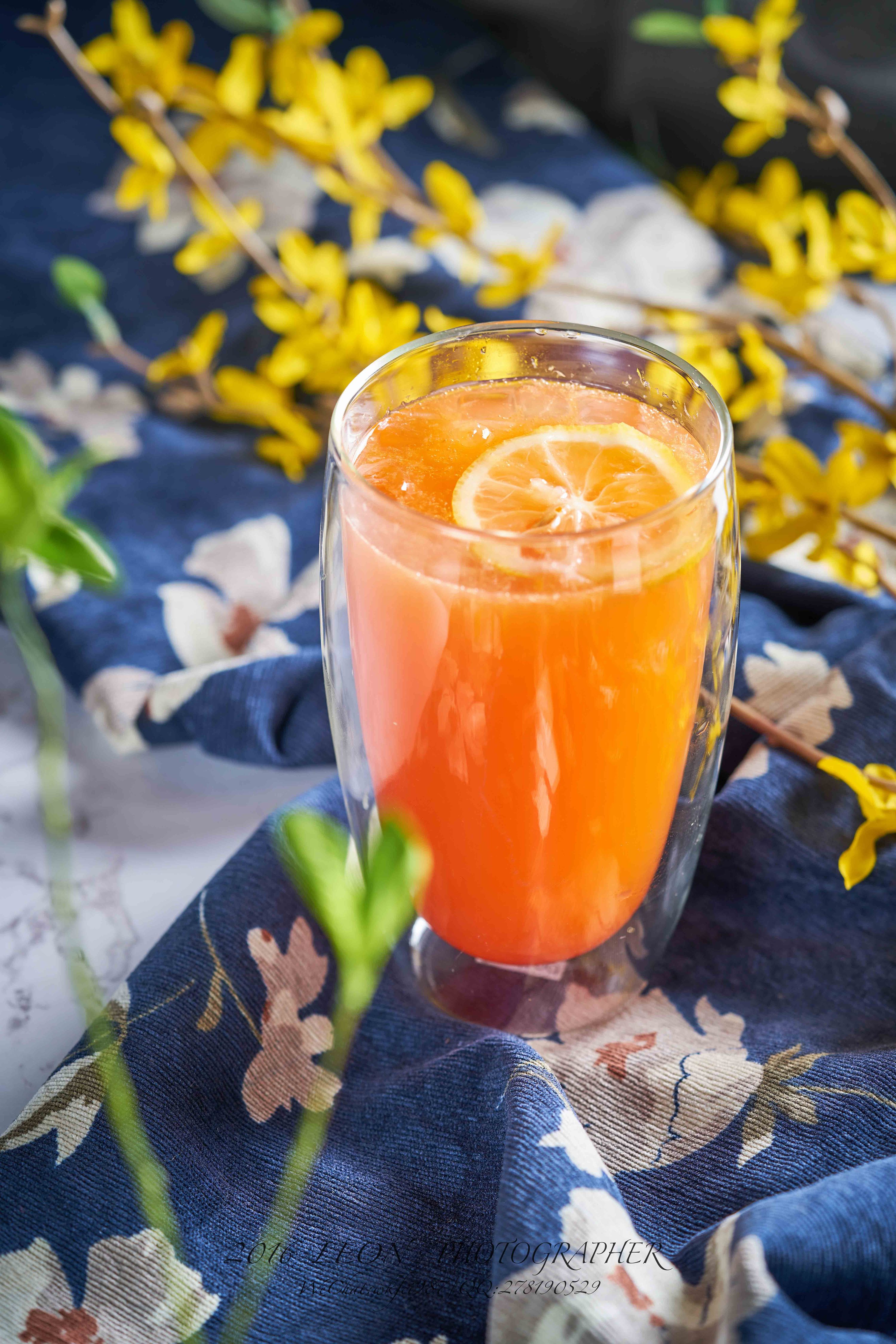 清爽一夏夏季饮品拍摄