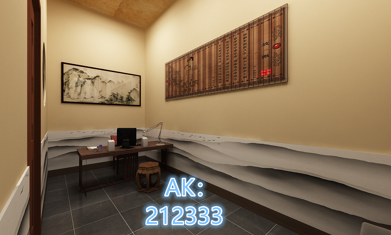 中医医院展厅3D设计效果图（图ZMjc3NDMwMzg0） - 建筑/空间 - 站酷设计师AK212原创素材 - 站酷ZCOOL