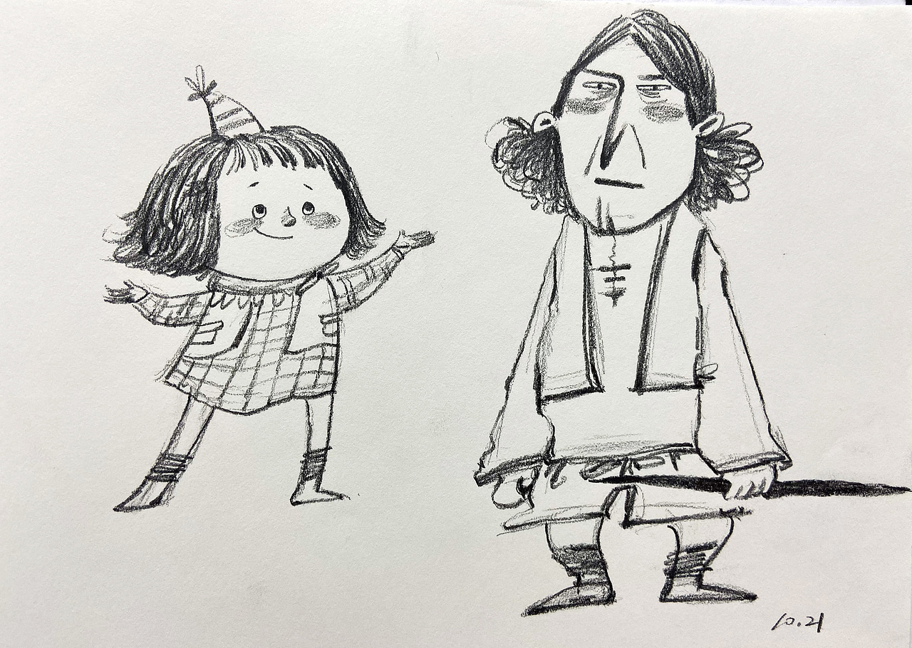 #十月起作品整理（图ZMTg1MTI2Njcy） - 儿童插画 - 站酷设计师羊子_原创素材 - 站酷ZCOOL