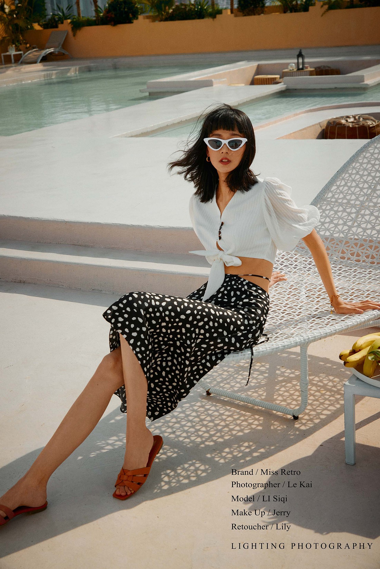 服装摄影,法式复古风,度假风女装摄影