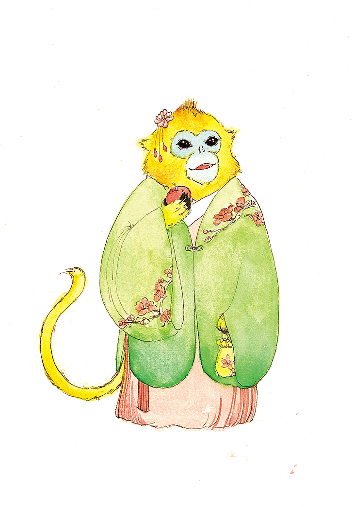 十二组汉服动物