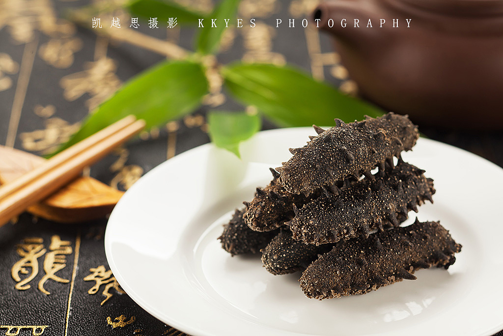 海参 海鲜 静物拍摄 产品摄影