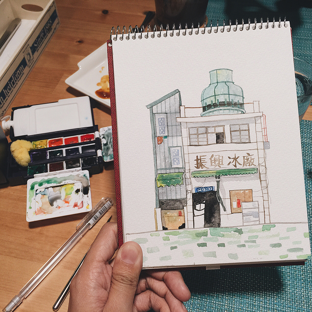 台灣旅行隨畫