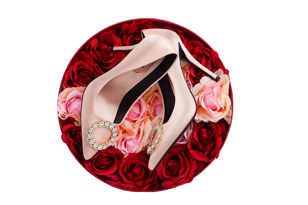 婚鞋 高跟鞋 女鞋场景拍摄