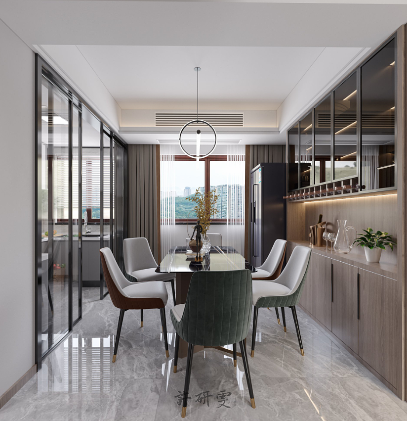 现代风,屈服于家的温暖