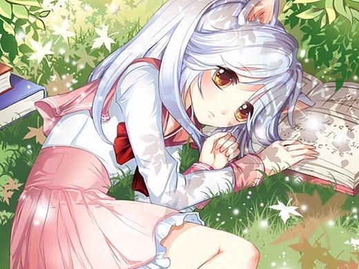 仿构图练习-#动漫二次元日系赛璐璐少女萝莉水手服