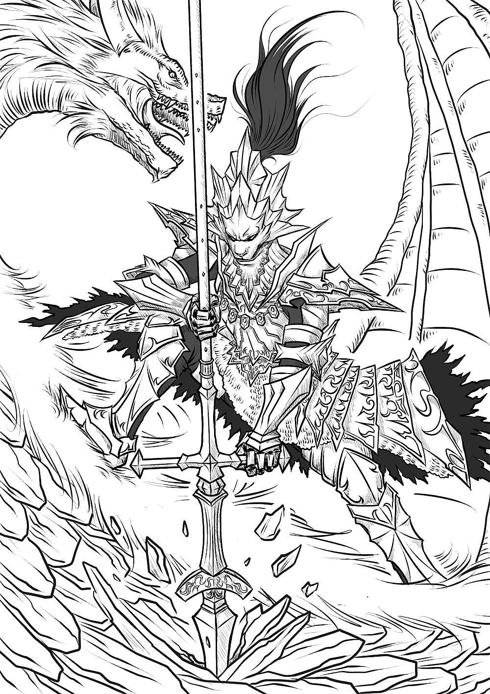 【黑暗之魂】王下四骑士 龙狩 · 翁斯坦