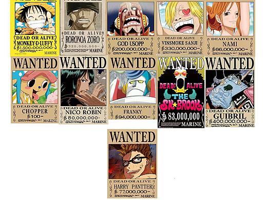 海贼王悬赏令个人形象