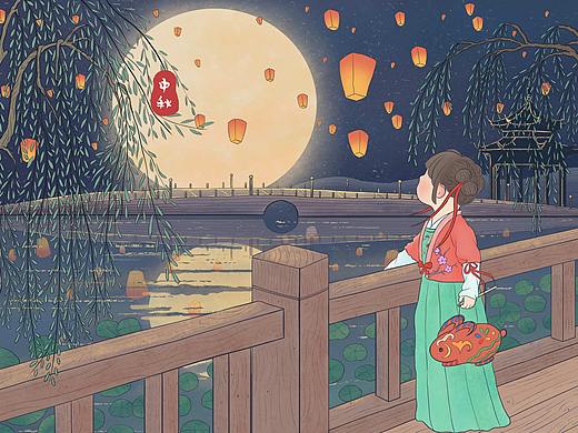 他乡月亦圆（个人主页-ZNTQ3MDI3MjQ=） - 商业插画 - 站酷设计师多糖红豆加冰原创素材 - 站酷ZCOOL