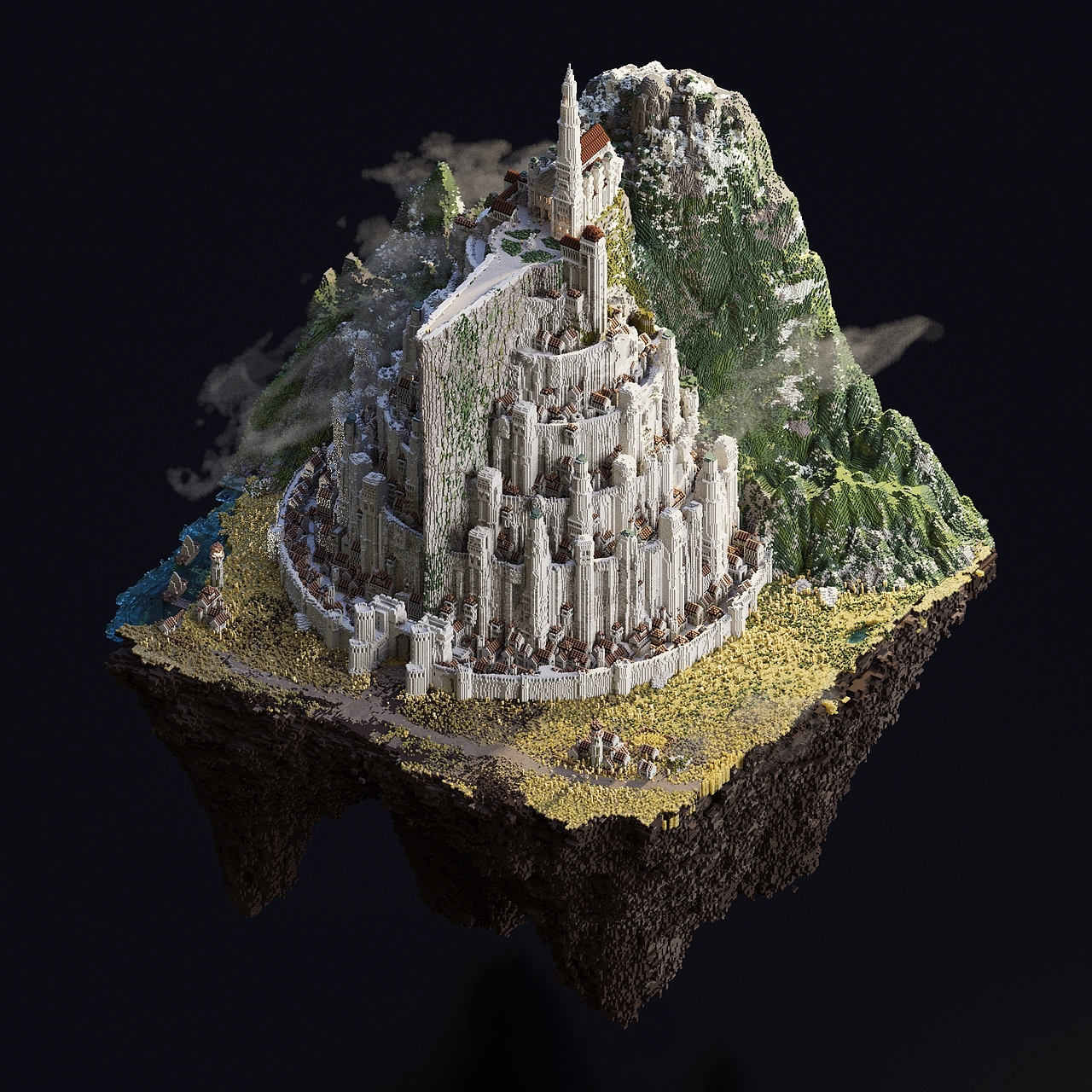 【Voxelart】CryptoCities-米那斯提力斯（图ZMjU5NTY5Nzg4） - 场景 - 站酷设计师Xuanch原创素材 - 站酷ZCOOL