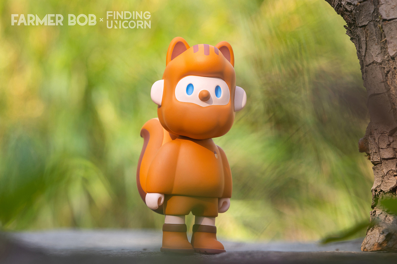 【潮玩摄影】farmer bob 松鼠|摄影|产品摄影|silvi丁 - 原创作品 - 
