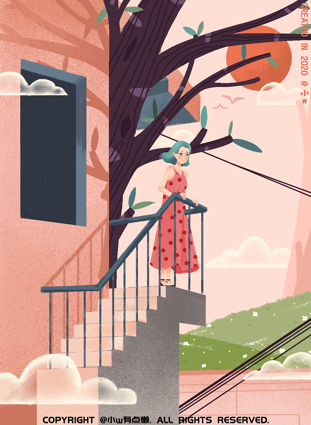 草莓布丁的家乡有一种透明的云