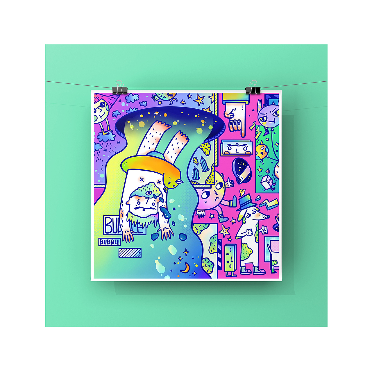 「敬德酱粉红的一天」（图ZMTU5NTc0NTI0） - 商业插画 - 站酷设计师私悬原创素材 - 站酷ZCOOL