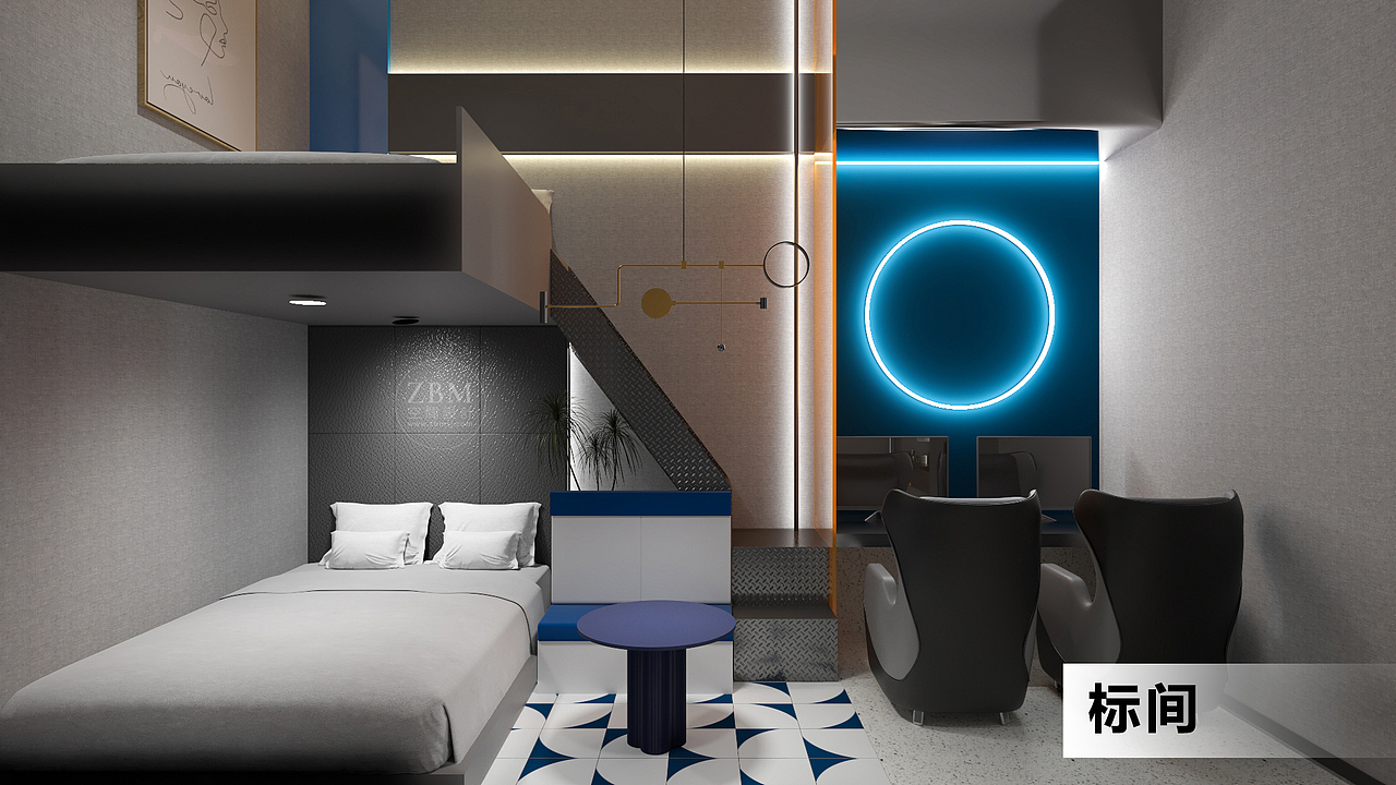 电竞酒店空间设计