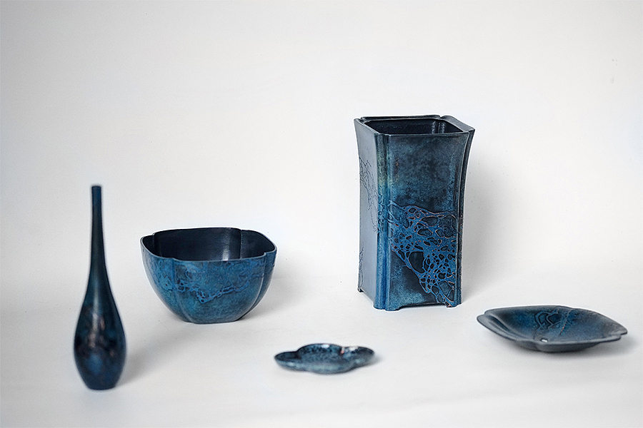 五玄土 || 花器《若兰》