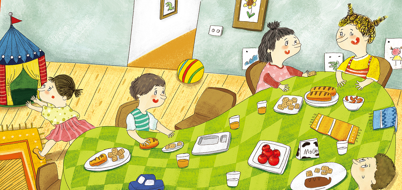 我爱幼儿园（图ZMjI1MjE4OTgw） - 绘本 - 站酷设计师董美红原创素材 - 站酷ZCOOL