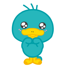 鸭嘴兽男孩可爱版 微信表情上线!【微信表情】