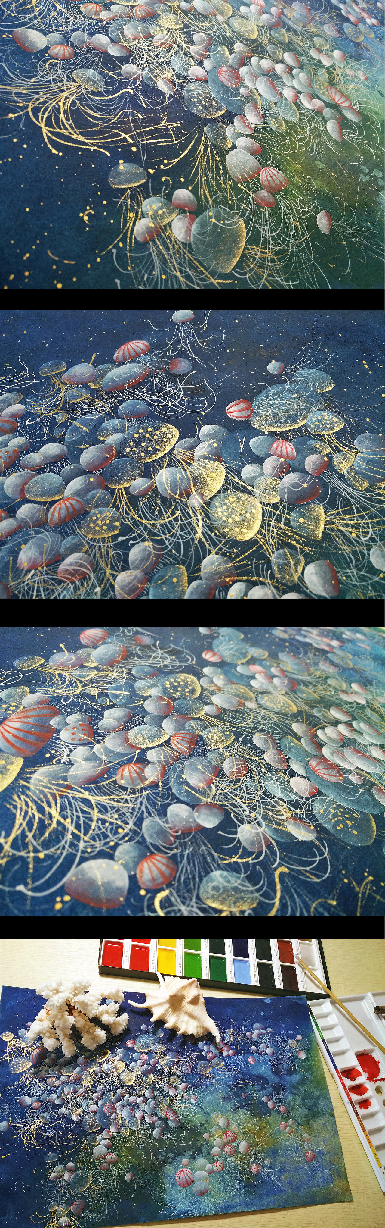 【壺游】—捌—附教程——翔魚（图ZNjY0NTU1MzY=） - 绘画 - 站酷设计师翔魚原创素材 - 站酷ZCOOL
