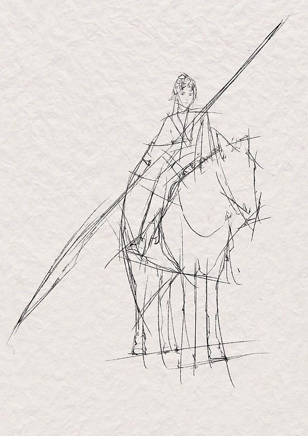 王者荣耀 马上云缨（图ZMzIwOTkzNzQ0） - 商业插画 - 站酷设计师春光灿烂Pipi皮原创素材 - 站酷ZCOOL