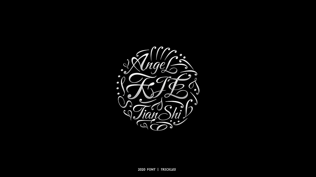 TRICKLES丨年终总结（图ZMjM3Nzg4NjEy） - 字体/字形 - 站酷设计师Tricklesclub原创素材 - 站酷ZCOOL