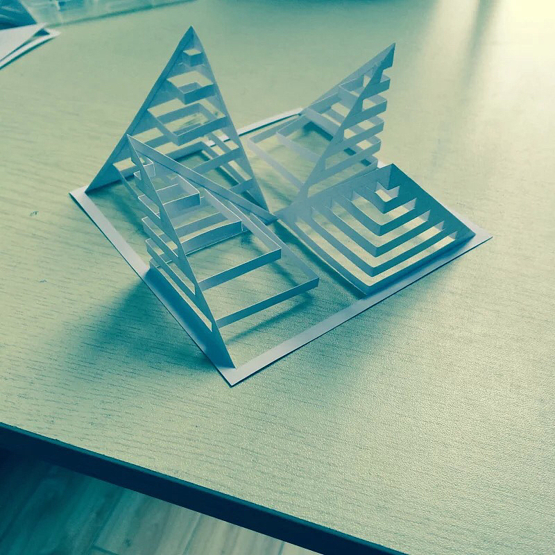 一张白纸的三种形态