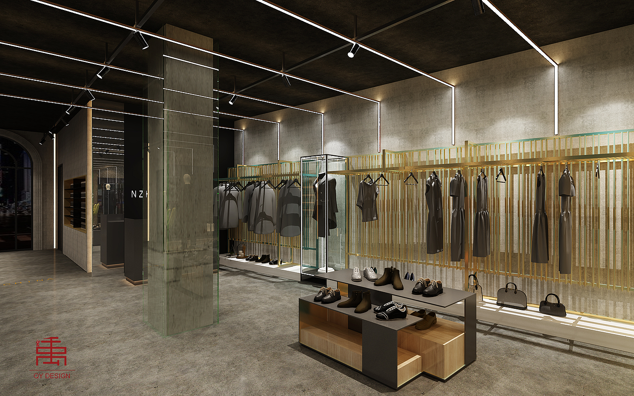 服装店（图ZMTU0OTE4OTY4） - 家装设计 - 站酷设计师千禹设计原创素材 - 站酷ZCOOL