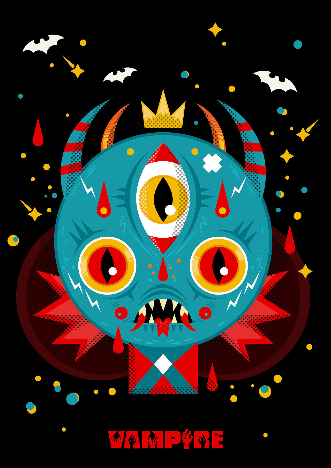 美国经典鬼怪|平面|图案|nininikky - 原创作品 - 站酷 (zcool)