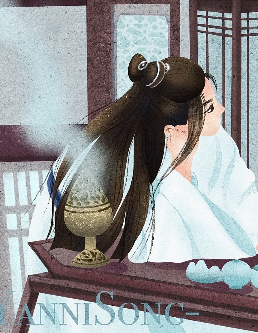 《陈情令》（图ZMTg2MDUwMDg0） - 创作习作 - 站酷设计师宋妍插画原创素材 - 站酷ZCOOL